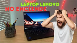 No enciende portátil Lenovo por culpa de algo tan sencillo [upl. by Neelrahs]