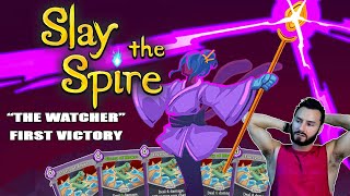 Slay the Spire  First quotvictoryquot as The Watcher [upl. by Nabala]