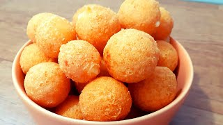 Bolinhas de queijo 3 ingredientes que deram super certo [upl. by Ravi]