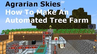 MineFactory Reloaded How To Make An AutoTree Farm [upl. by Wilen]