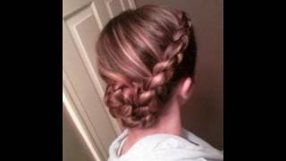 Braided Side Swooped Bun Hair Tutorial [upl. by Laro]