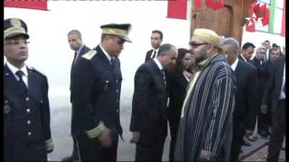 Visite de SM le Roi Mohammed VI sur le chantier de Dar El Bacha JT AL OULA VA [upl. by Doss12]