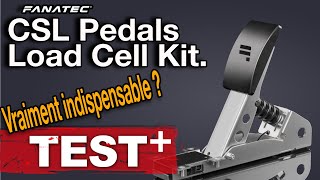 Test Fanatec CSL Pedals Load Cell Kit  un AddOn vraiment indispensable [upl. by Marlane]