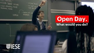 IESE Open Day What would you do [upl. by Ebag326]