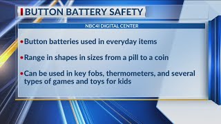 Button battery safety What to do if your child swallows one [upl. by Mayram605]