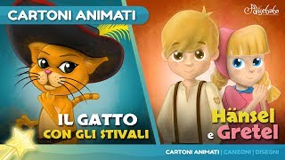 Il gatto con gli stivali storie per bambini  Cartoni animati [upl. by Eirak953]