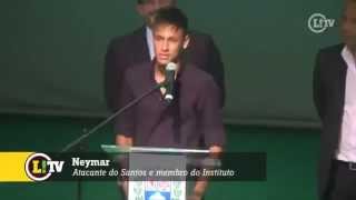 Neymar Jr lança o Instituto Projeto Neymar Jr  LanceTV [upl. by Keverne]