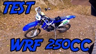 TEST YAMAHA WRF 250cc SOFT ET MANIABLE [upl. by Salangi656]