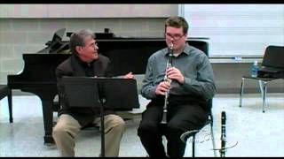 Stanley Drucker Clarinet Master Class  Capriccio Espagnol [upl. by Otreblig]