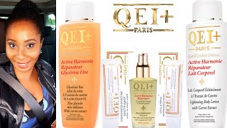 QEI PARIS ACTIVE HARMONIE RÉPARATEUR HOW I MIX MY LIGHTENING amp TONING BODY LOTION FOR FASTER [upl. by Dloreh394]