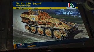 Inbox Review of the 1 35 Sd Kfz 140 Gepard from Italeri correction [upl. by Eirene]