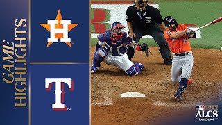 Astros vs Rangers ALCS Game 3 Highlights 101823  MLB Highlights [upl. by Tamaru490]