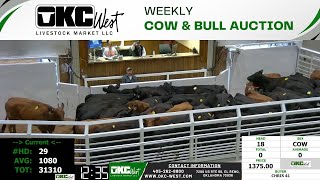 11272023  OKC West Weekly Cow amp Bull Auction [upl. by Irena]