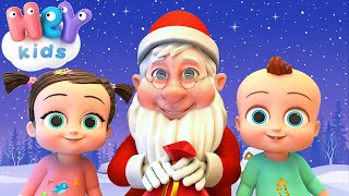 Cher Père Noël chanson 🎅 Musique et dessins animés de Noël  HeyKids Français [upl. by Nilyarg]