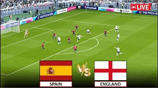 🔴LIVE  ENGLAND vs SPAIN I UEFA FINAL 2024 I eFOOTBALL PES 21 GAMEPLAY [upl. by Wixted32]