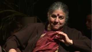 A Conversation with Vandana Shiva  Question 3  Treehugging and the Chipko Movement [upl. by Dzoba]