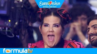 Eurovisión 2018 Rueda de prensa de la ganadora Netta Israel [upl. by Riella]