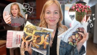 Trader Joes Haul  Answering Your Questions [upl. by Shipp]