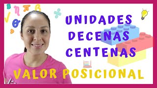 UnidadesDecenasCentenas y Valor Posicional para NIÑOS BIEN EXPLICADOSegundo Grado [upl. by Annael]