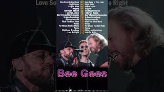 Bee Gees 💖 Bee Gees Greatest Hits Full Album💖The Best Songs Best Of Bee Gees [upl. by Vola]