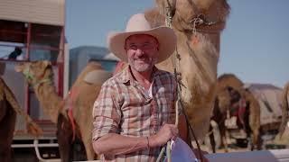 Boulia Camel Races in Outback Queensland [upl. by Raynata528]