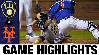 Brewers vs Mets Game Highlights 61622  MLB Highlights [upl. by Slein]