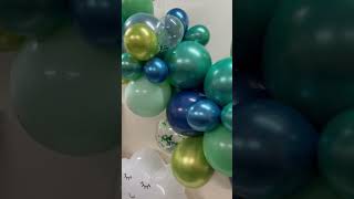 Ultimate DIY Boy Baby Shower Balloon Garland [upl. by Nannarb720]