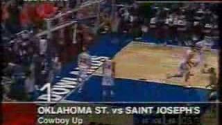 2004 Oklahoma St vs St Joes GW shot [upl. by Aicenav]