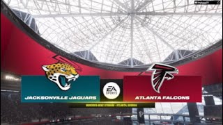 CLUTCH DRIVE Falcons Vs Jaguars Madden 24 Online H2H Ranked Match Ps5 Online Gameplay [upl. by Ilka982]