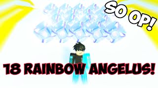 🤩 GOT 18 RAINBOW MYTHICAL ANGELUS amp THIS HAPPENED…  Pet Simulator X [upl. by Anierdna575]