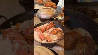 Unique Salt Baked Crab shortsvideo [upl. by Riek442]