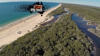 Bribie Island  Lagoon and Northern Access Track [upl. by Fausta571]