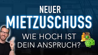 NEU 400 € MIETZUSCHUSS mtl für Arbeitnehmer Selbständige Rentner amp Co ab 2025 [upl. by Tsyhtema]