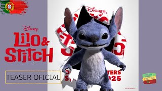 LILO e STITCH  Teaser Trailer Oficial  Disney  Estreia 2025 [upl. by Janith]