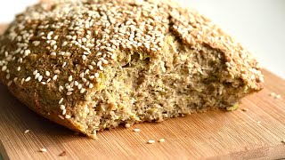 OHNE Mehl Zucchinibrot Gesundes Brot Glutenfreies Brot [upl. by Ailatan]