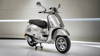 quot2025 Vespa GTS Super 300 The Iconic Scooter Gets a Modern Makeover  Full Review amp Specsquot [upl. by Leontyne]