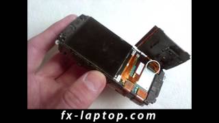 Disassembly Sony Ericsson K850i  Battery Glass Screen Replacement [upl. by Litnahs]