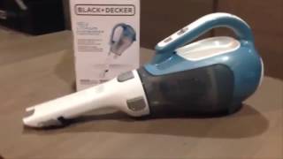 BLACK  DECKER CHV1410L 16V Cordless Lithium Hand Vac Review [upl. by Schlesinger]