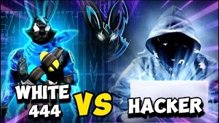 White 444 Vs Hacker  Dangerous battle 😱 wassimostv [upl. by Rebekkah]