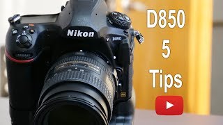 Nikon D850 DSLR 5 everyday tips for making it better [upl. by Haze443]