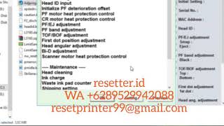 Reset Epson L3160 with keygen resetterid [upl. by Liagaba]