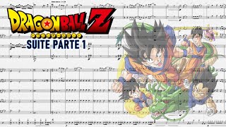 DRAGON BALL Z SUITE PARTE 1🎶PDF SCORE PARTITURE [upl. by Daven854]