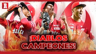 Los DIABLOS ROJOS DEL MÉXICO son CAMPEONES de la ZONA SUR  El Color [upl. by Eerhs]