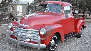 1950 Chevrolet 5 Window Pickup Classic Shortbed Truck Daily Driver Arizona Survivor 12 ton [upl. by Pearce]