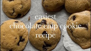 easy chocolate chip cookie recipe [upl. by Edelstein]