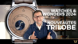 Trilobe  Nouveautés Watches and Wonders 2024 [upl. by Yruok]