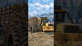 CAT Skidder shorts truck 4k [upl. by Ateekan]