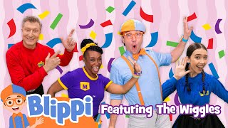 Blippi Wiggle Feat The Wiggles ✨  Blippi Songs 🎶 Educational Songs For Kids [upl. by Det755]