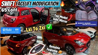 Swift 2024 Base To Top Transformation ✅ Swift Lxi To Zxi 2024 ✅ Swift Modified 2024 🔥 Swift Foglamp🔥 [upl. by Lynnell]