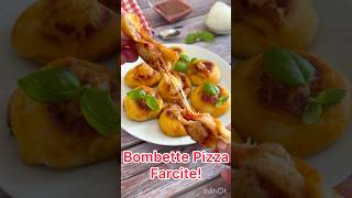 Bombette Pizza Farcite facilissime ricette delicious recipe pizza food [upl. by Gilliette]